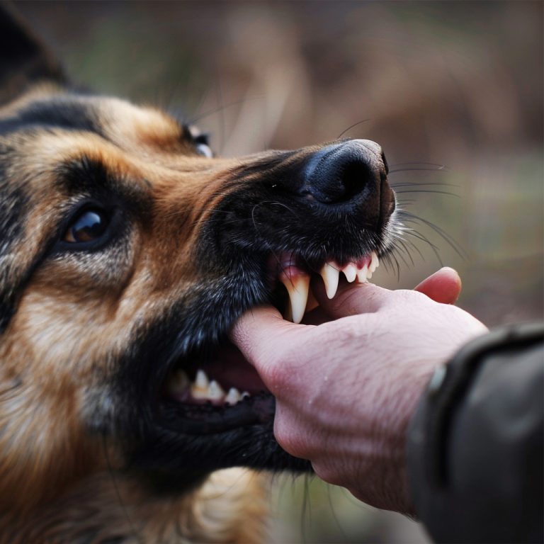 What to do if bitten by a dog or a cat.