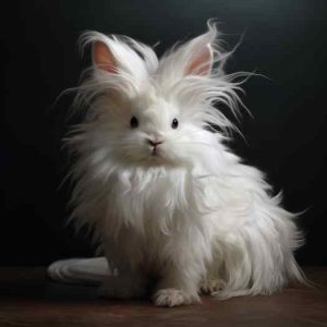 What are the characteristics of angora rabbits